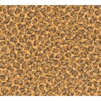 Versace fleecetapet Vasmara leopardtapet brun, orange, bronze 