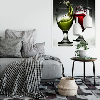 Wallprint Lukman - Gläsertanz 