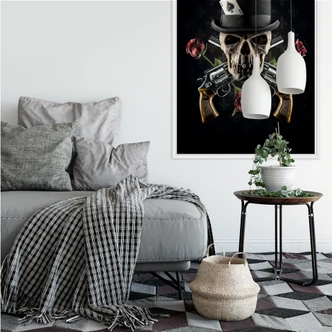 Wallprint Damstén - Guns and Roses 