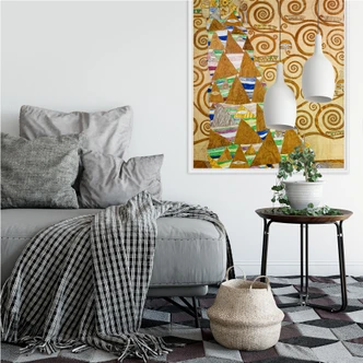 Wall print - Klimt - The Expectation Wall print - Klimt - The Expectation