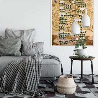 Wall print - Klimt - Draft for the Stocletfries Wall print - Klimt - Draft for the Stocletfries