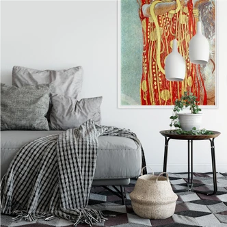 Wall print - Klimt - Hygieia Wall print - Klimt - Hygieia