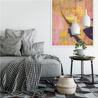 Wallprint - Popart-Portrait Wallprint - Popart-Portrait