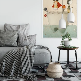 Wallprint Loske - Zahn 