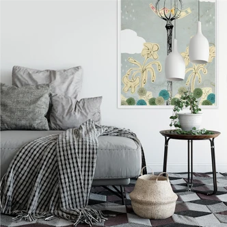 Wallprint Loske - Mohnblume 