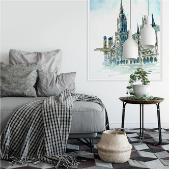 Wallprint Bleichner - Münchener Rathaus 
