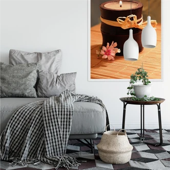 Wallprint Wellness Candle 