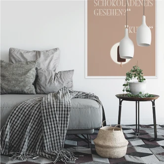 Wallprint Hast du mein Schokoladeneis gesehen? 
