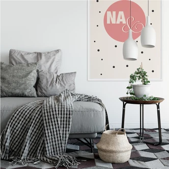 Zelfklevende Poster - Na & 