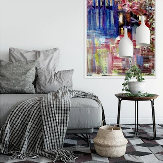 Zelfklevende Poster - City 