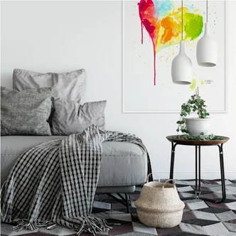 Wallprint Buttafly - Heart World 