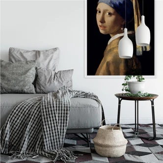 Wallprint Vermeer - Das Mädchen mit dem Perlenohrgehänge 