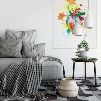 Wallprint Buttafly - Nature Beating Heart 