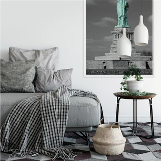 Muurprints - Het Vrijheidsbeeld 