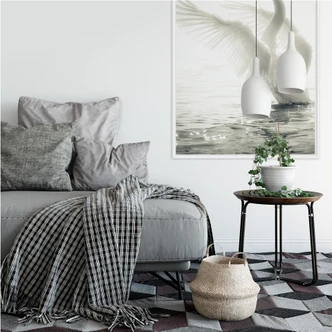 Wallprint W - Majestätischer Schwan 