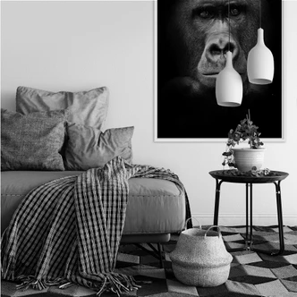 Wallprint W - Gorilla 