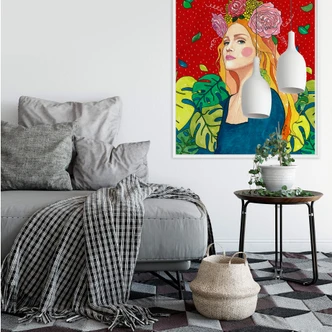 Wallprint- Hülya - Madonna 