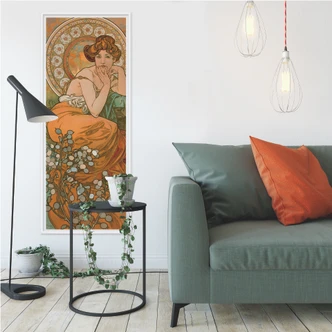 Zelfklevende Poster - Mucha - Topaas 