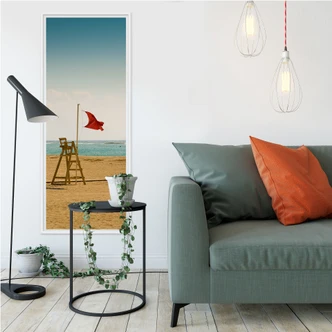 Wallprint W - Rote Fahne - Panorama 