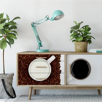 Wallprint Lavsen - White Espresso - Panorama 