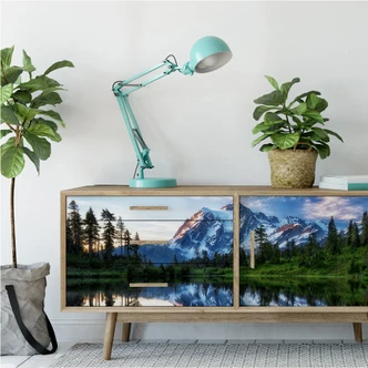 Zelfklevende Poster Papp - Mountain Wilderness 