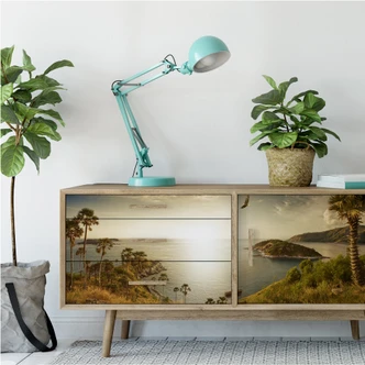 Zelfklevende Poster  - Sunset in Paradise 