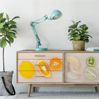 Zelfklevende Poster  Limonade Recept 