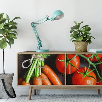 Wallprint Fresh Cooking - Panorama 