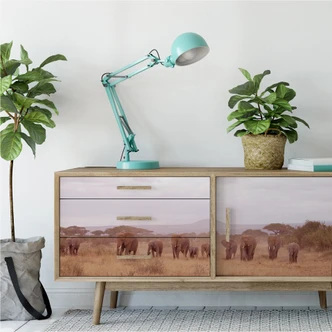 Wallprint - Elefantenherde 