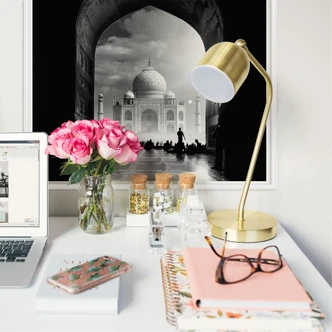 Zelfklevende Poster Buhligaha - Mystical Taj Mahal 