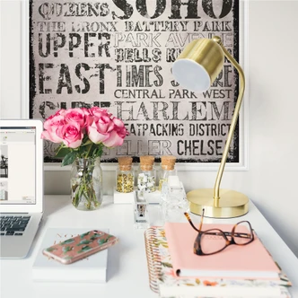 Zelfklevende Poster - Impressions of New York 