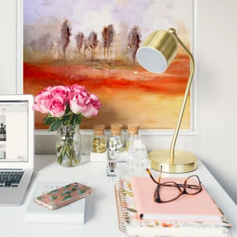 Wallprint - Melz - Zeit der Ruhe - quadratisch 