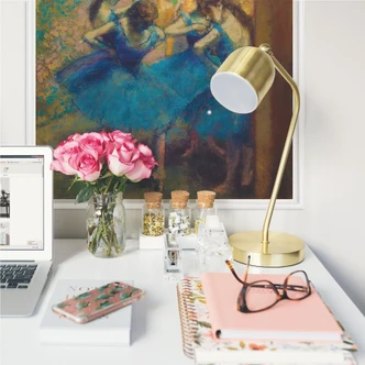 Wallprint Degas - Die blauen Tänzerinnen 