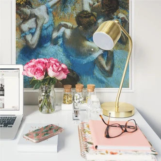 Wallprint Degas - Tänzerinnen in blauen Kostümen 