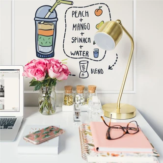 Wallprint Before Workout - quadratisch 