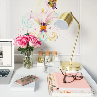 Wallprint Buttafly - Fleur de Lil 