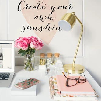 Wallprint Confetti & Cream - Create your own sunshine 