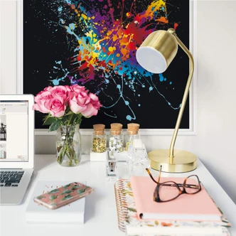 Zelfklevende Poster - Kleurenexplosie 