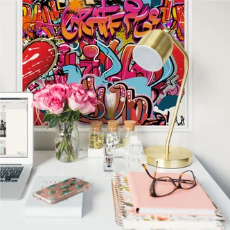 Zelfklevende Poster - Graffiti 