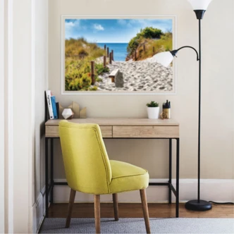 Wallprint W - Küstenblick 