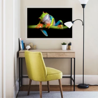 Wallprint Valverde - Green Frog 