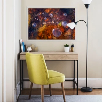 Wallprint Giudici - Abstraktes Glas 