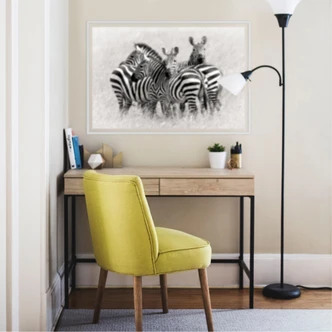 Wallprint Trubitsyn - Zebras in der Savanne 