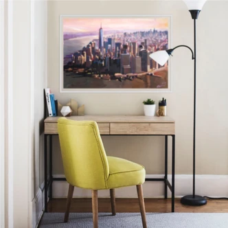 Zelfklevende Poster - Bleichner - Manhattan Freedom 