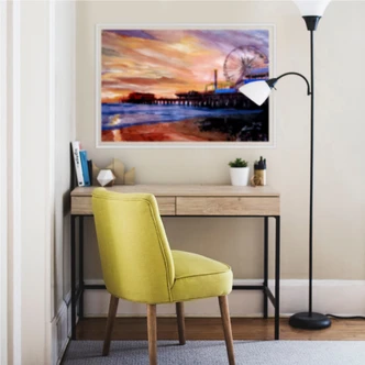 Wall print - Bleichner - Santa Monica Pier 