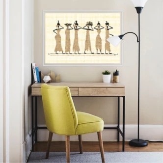 Zelfklevende Poster - Egyptische Vrouwen 