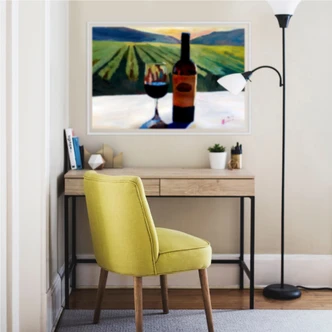 Wall print - Bleichner - Wine in Napa Valley 