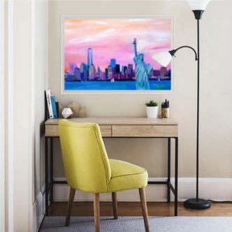 Muurprints Bleichner - Manhattan Skyline 