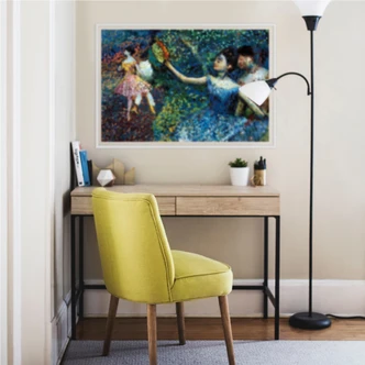 Wallprint Degas - Tänzerin mit Tambourin 