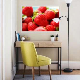 Wallprint Erdbeeren aus dem Garten 